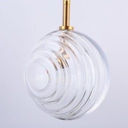 Glass Pendellampe Kreativ Dekorativ Glasskule Loft
