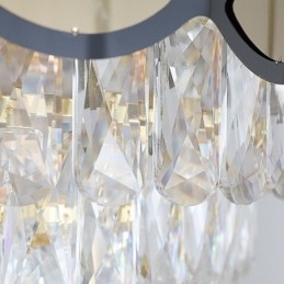 Krystall Pendellampe Moderne Blonde Taklamper