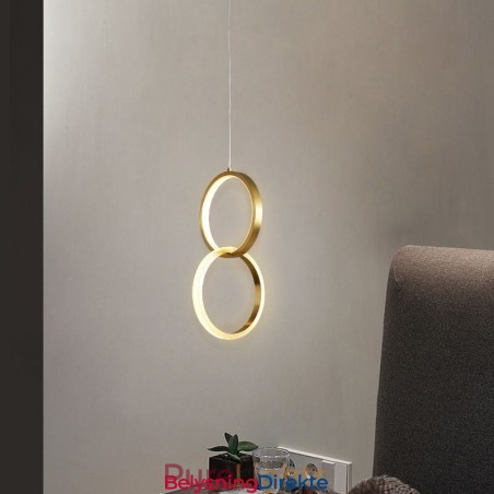 Pendellampe Messingringer Dekorativ Lampe