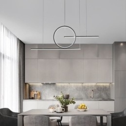 Minimalistisk Dekorativ Lampe Med Pendellampe