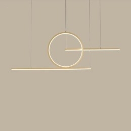 Minimalistisk Dekorativ Lampe Med Pendellampe
