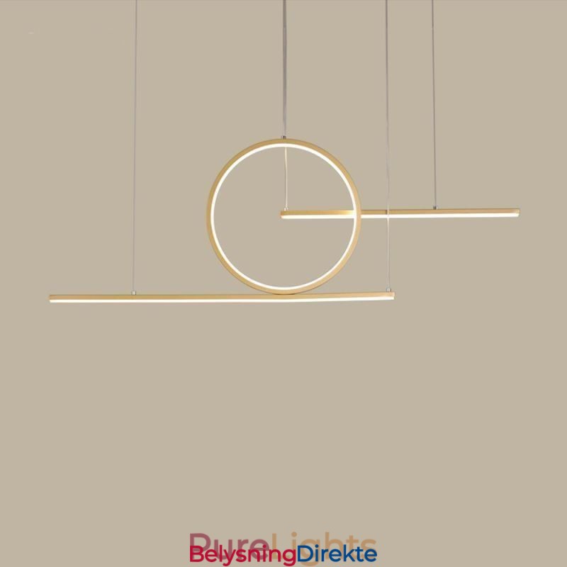 Minimalistisk Dekorativ Lampe Med Pendellampe