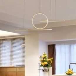 Minimalistisk Dekorativ Lampe Med Pendellampe