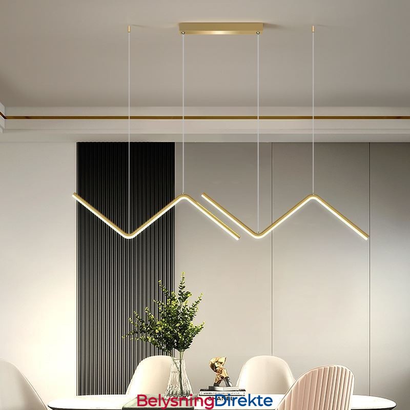 Minimalistisk Dekorativ Lampe Med Pendellampe
