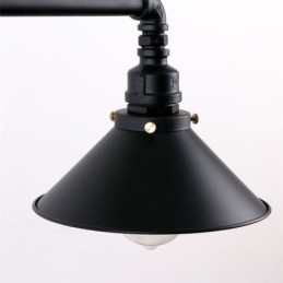 3-Lys Retro Industriell Vintage Vannrør Anhengslampe Lysekrone Landlig Rustikk Stil