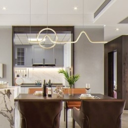 Minimalistisk Pendellampe, Dekorativ Lampe, 52W