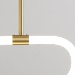 Moderne Taklampe Dimbar Akryl Taklampe L