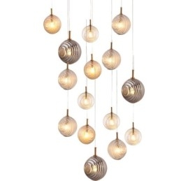 Glass Pendellampe Kreativ Dekorativ Glasskule Loft