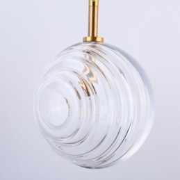 Glass Pendellampe Kreativ Dekorativ Glasskule Loft