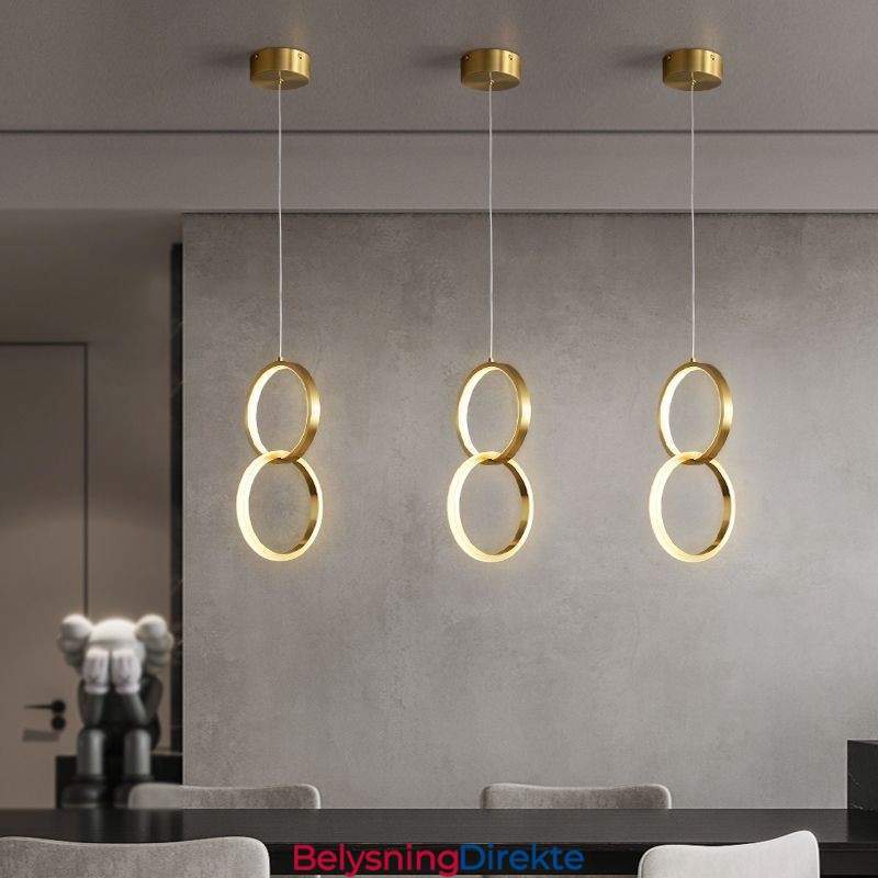Pendellampe Messingringer Dekorativ Lampe