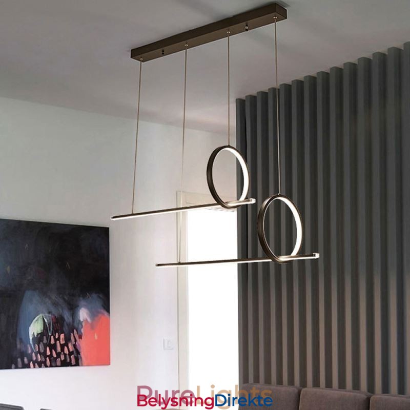 Minimalistisk Dekorativ Lampe Med Pendellampe