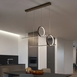 Minimalistisk Dekorativ Lampe Med Pendellampe