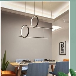 Minimalistisk Dekorativ Lampe Med Pendellampe