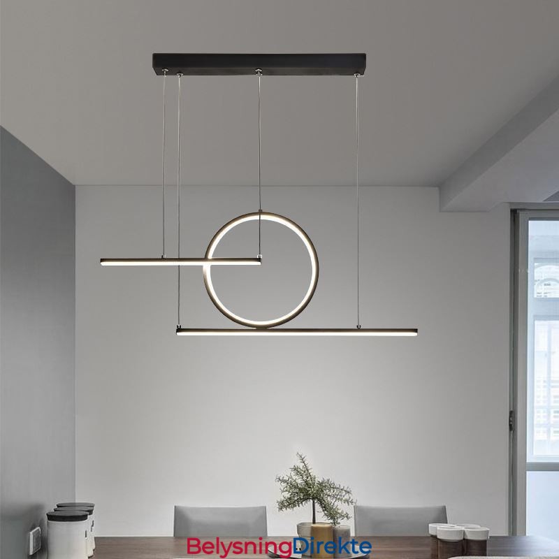 Minimalistisk Dekorativ Lampe Med Pendellampe