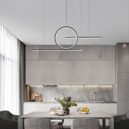 Minimalistisk Dekorativ Lampe Med Pendellampe