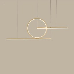 Minimalistisk Dekorativ Lampe Med Pendellampe
