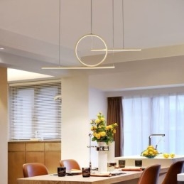 Minimalistisk Dekorativ Lampe Med Pendellampe