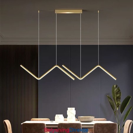 Minimalistisk Dekorativ Lampe Med Pendellampe