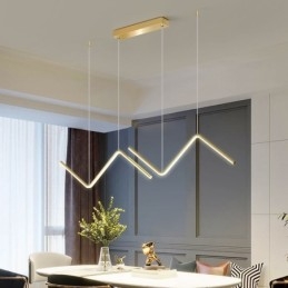 Minimalistisk Dekorativ Lampe Med Pendellampe