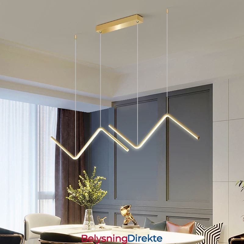 Minimalistisk Dekorativ Lampe Med Pendellampe
