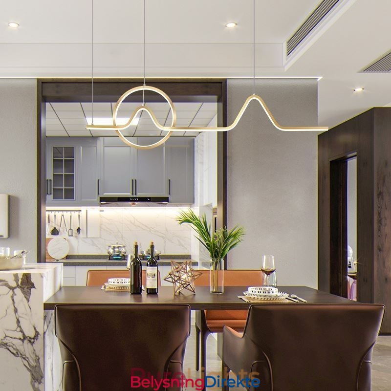 Minimalistisk Pendellampe, Dekorativ Lampe, 52W