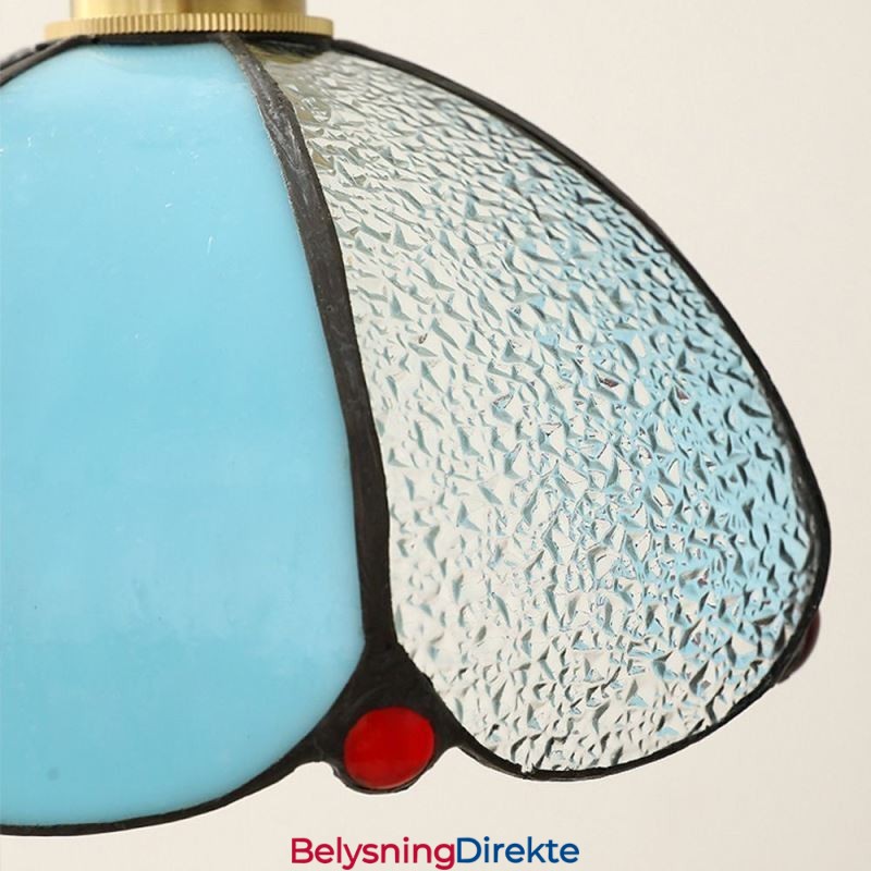 Minimalistisk Petal Glass Pendellampe Enkelthodet Glass Pendellampe