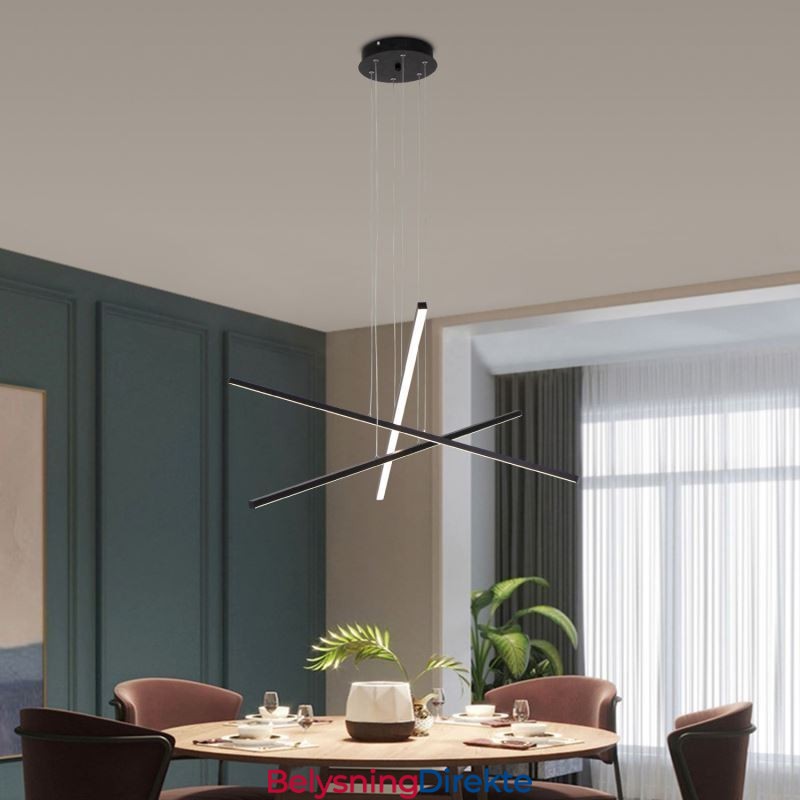 Lineær Opphengslampe Dekorativ Lampe