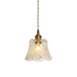 Blomsterpendellampe Minimalistisk Dekorativ Glasslampe