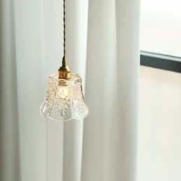 Blomsterpendellampe Minimalistisk Dekorativ Glasslampe