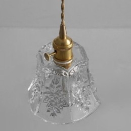 Blomsterpendellampe Minimalistisk Dekorativ Glasslampe