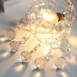 Moderne Mini Glass Pendellampe Med 1 Lyspære