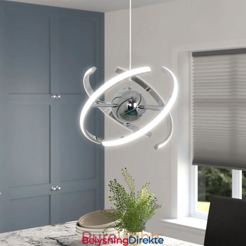 Svingbar Globeformet Anhengslampe Dekorativ Taklampe
