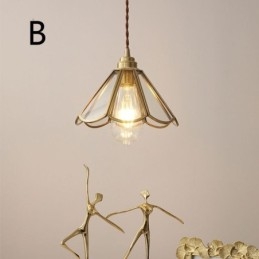Mini Glass Pendellampe Moderne Enkel Glass Taklampe