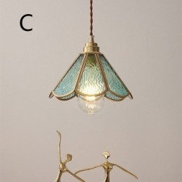 Mini Glass Pendellampe Moderne Enkel Glass Taklampe