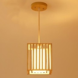 Minimalistisk Pendellampe I Tre