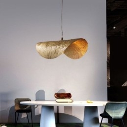 Messing Pendellampe Moderne Minimalistisk Lotusblad Taklampe