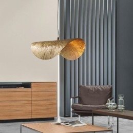 Messing Pendellampe Moderne Minimalistisk Lotusblad Taklampe