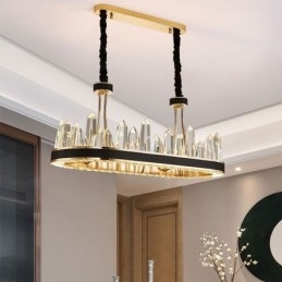 Moderne Krystall Pendellampe Krystall Taklampe