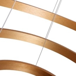 Moderne Pendellampe Akryl 3-Ringers Lampe 80+60+40Cm