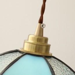 Minimalistisk Petal Glass Pendellampe Enkelthodet Glass Pendellampe