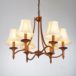 Moderne Samtids Tradisjonell Klassisk Rustikk Hytte Vintage Landlig Antikk Messing Metall Pendellampe
