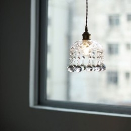 Moderne Mini Glass Pendellampe Med 1 Lyspære