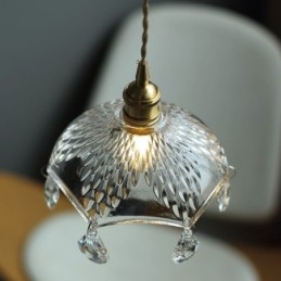Moderne Minimalistisk Glass Pendellampe Med Én Lyskilde