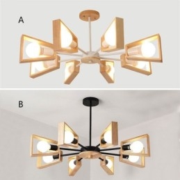 Moderne Vifteformet Lysekrone Elegant Trependellampe