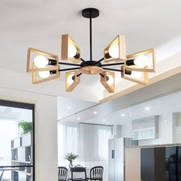 Moderne Vifteformet Lysekrone Elegant Trependellampe