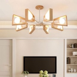 Moderne Vifteformet Lysekrone Elegant Trependellampe