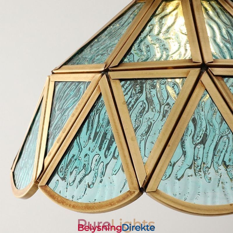 Retro Glass Pendellampe I Japansk Stil I Glass Taklampe