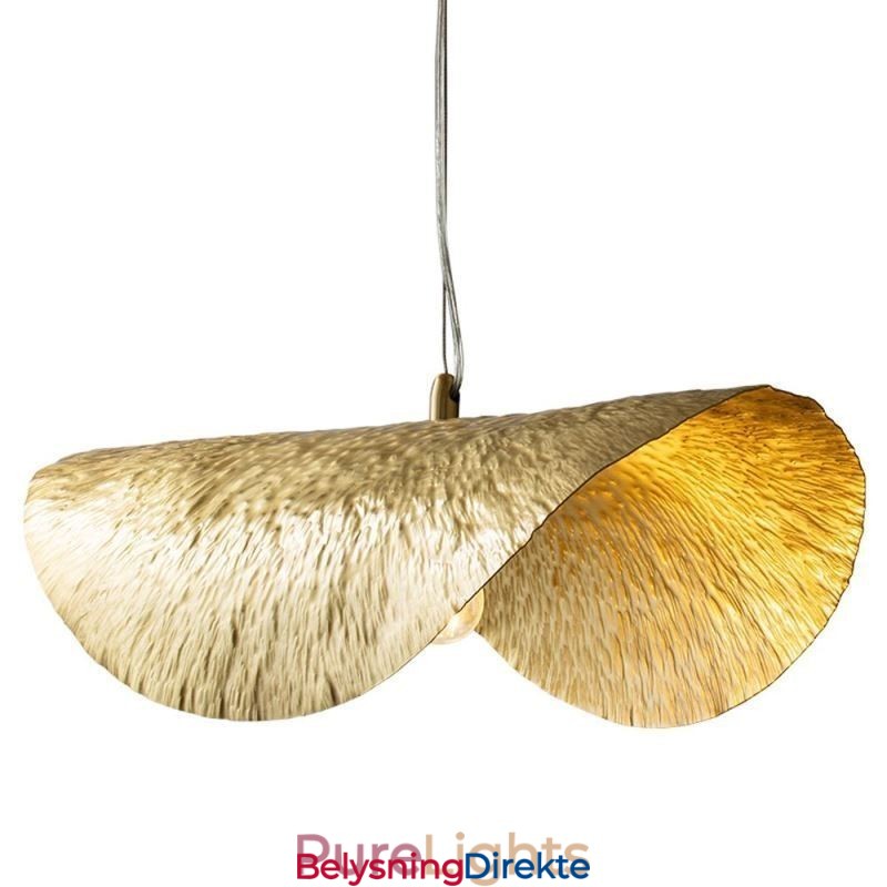 Messing Pendellampe Moderne Minimalistisk Lotusblad Taklampe
