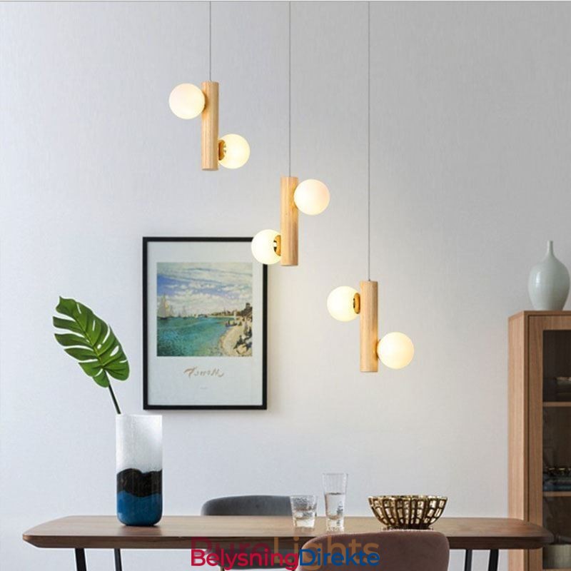 Tre Pendellampe Magic Bean Cluster Taklampe Øy