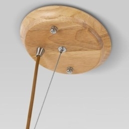 Nordisk Kreativ Pendellampe I Tre